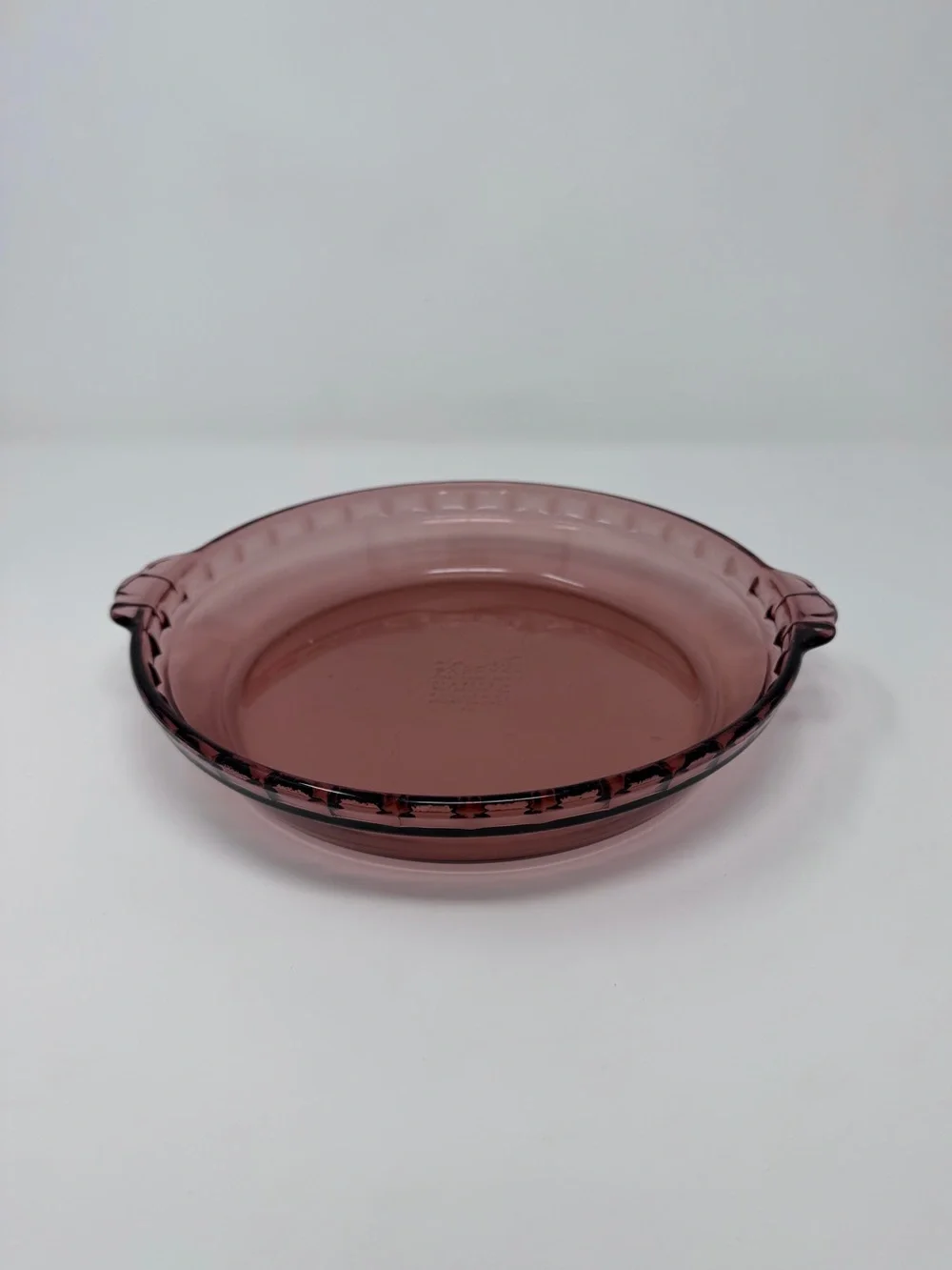 Pyrex translucent cranberry